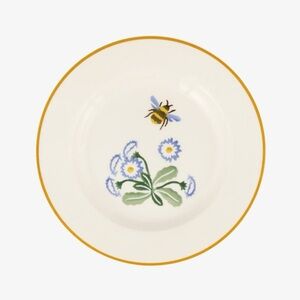 Emma Bridgewater Daisy & Bee 6 1/2 Inch Colorful Cute Whimsical Decorative Plate